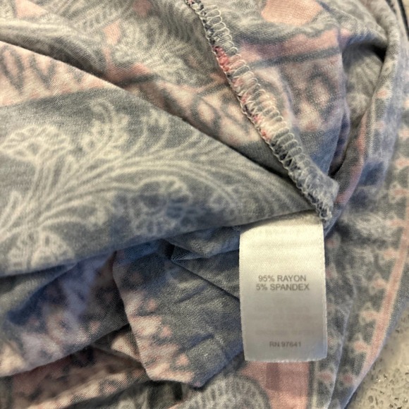 J Jill Pink and Navy Shift Dress XS - Picture 6 of 7